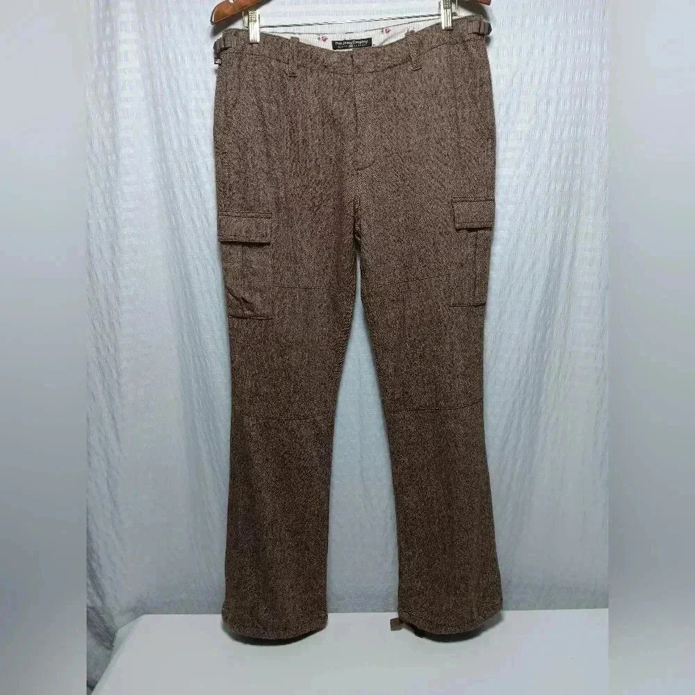 Ralph Lauren VINTAGE Polo Jeans Company Ladies Wool blend Cargo pants. Size 10